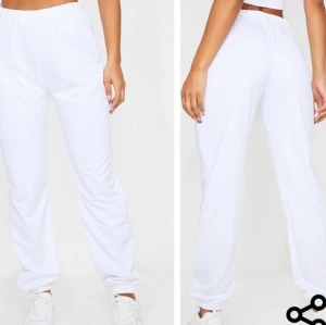 Vita mjukisbyxor  - Oanvända, för små för mig. Strl 34 ❤️