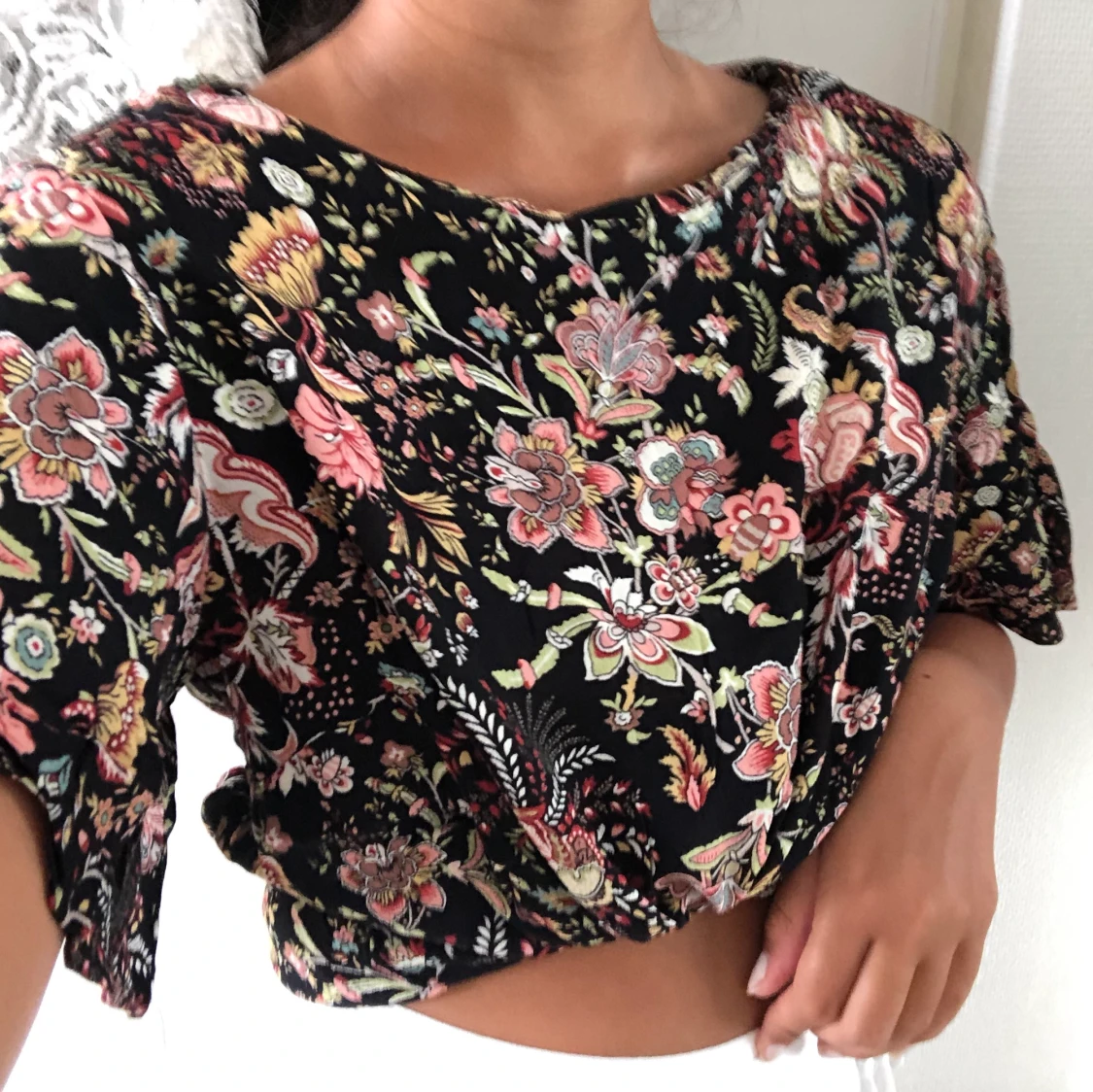 Superfin blommig topp❤️ - 90