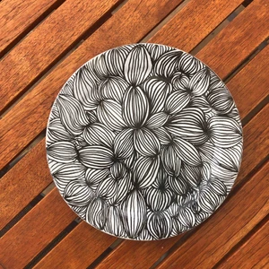  - Fin handmålad tallrik!