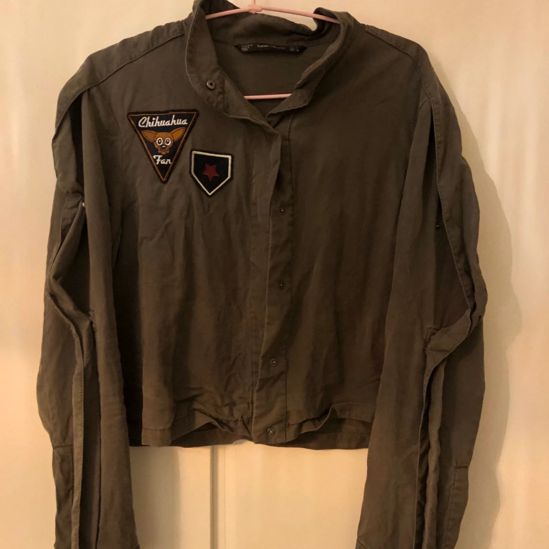 Militärgrön scouterjacka från Zara - 91