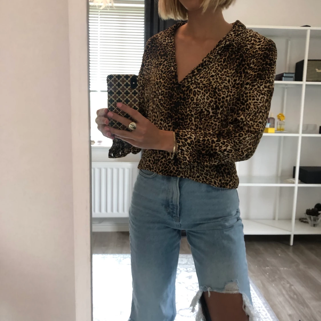 Leopard blus från TopShop - 90