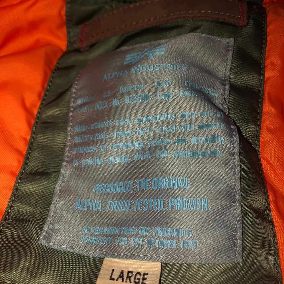 Alpha industries jacka - 91