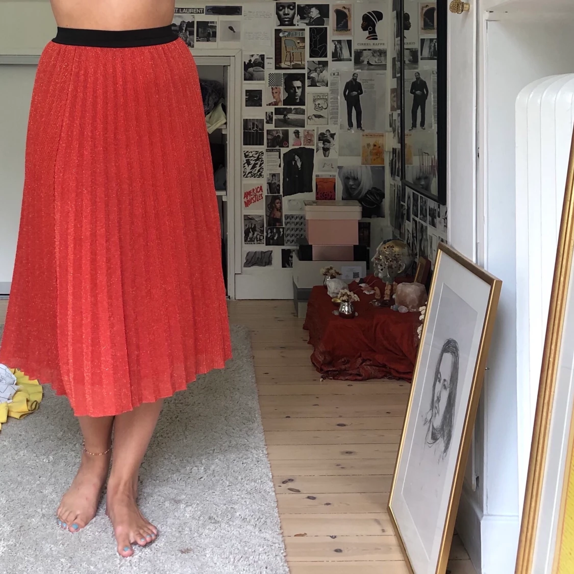 Vadlång kjol från Maje