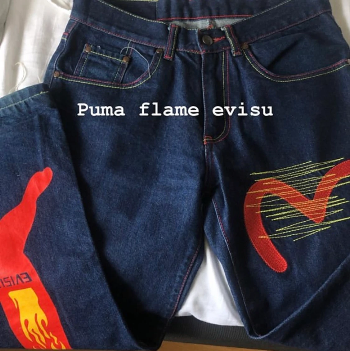 Puma evisu flame byxor - 90