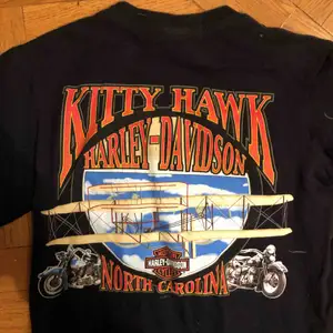 Vintage Harley Davidsson t-shirt i gott skick! (Ursäkta katthåret)