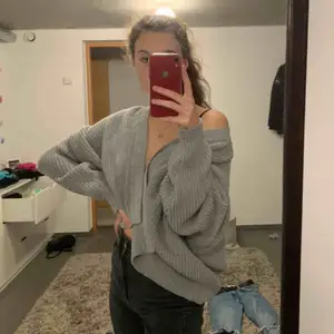 Grey open knit top, worn maybe 3 times. Super warm and good quality!! Original price 500 selling for 200 💖 pick up in Stockholm or pay for shipping ;) 💖