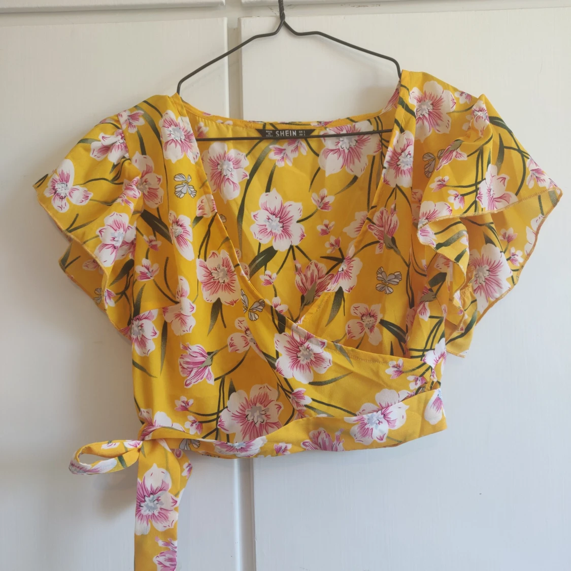 Blommigt set kjol och blus - 90