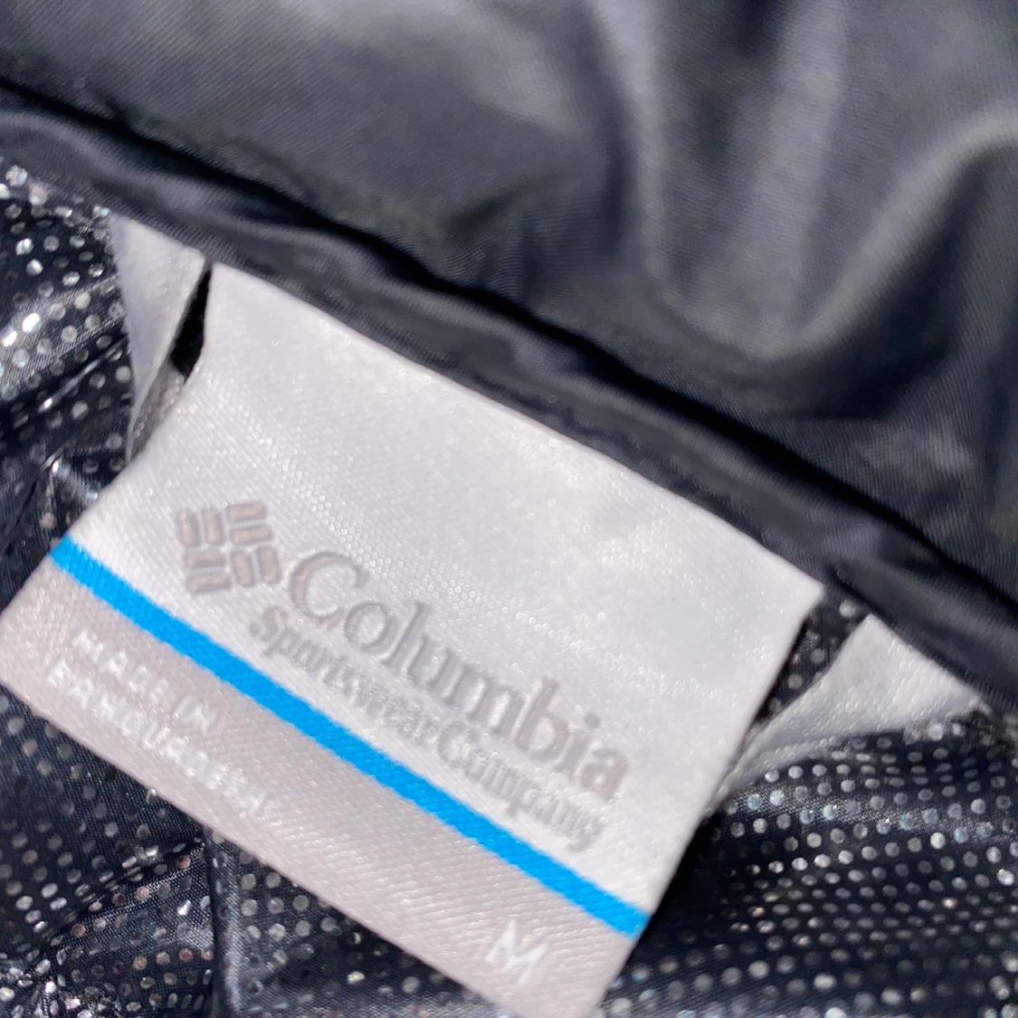 Columbia dunjacka i storlek M svart - 91