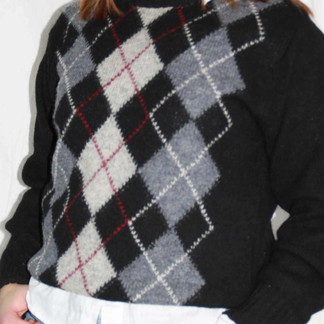 #12 RUTIG STICKAD TRÖJA - 90