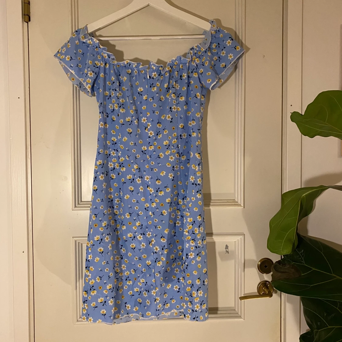 blå klänning  - 90