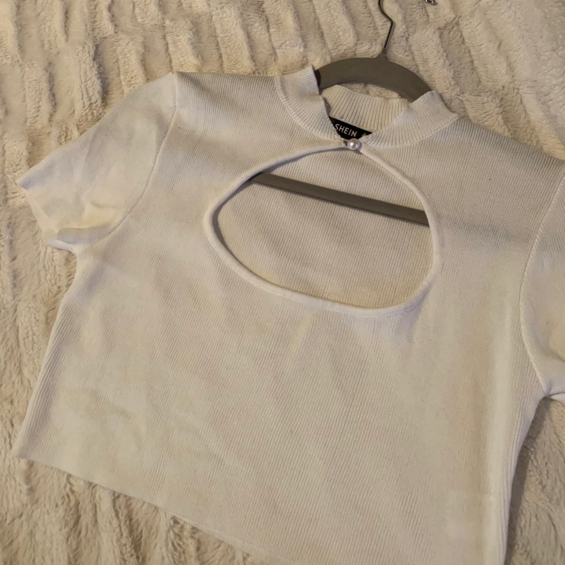 Snygg vit topp  - 91