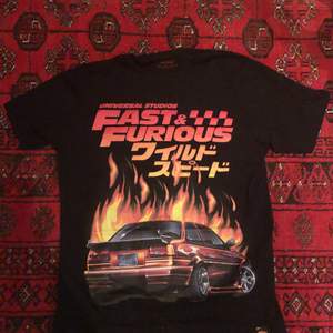 Svart Fast & Furious T-Shirt från Pull and Bear.