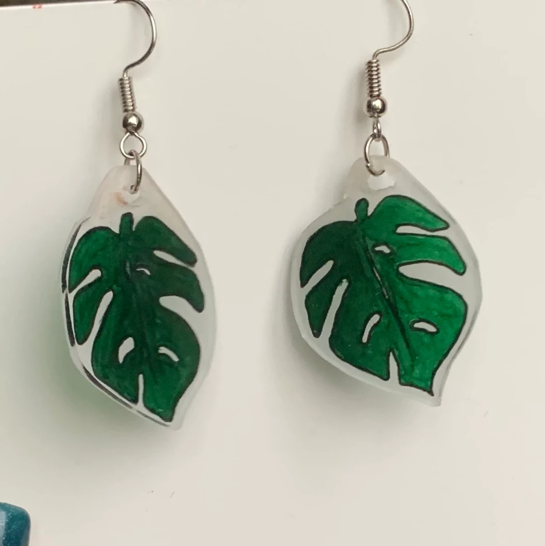 Monstera-örhängen - 90