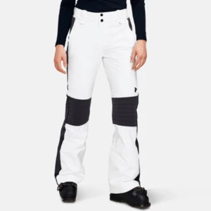 Peak Performance skidbyxor - Skidbyxor i vitt och svart från Peak Performance i storlek Small. Använda en gång så de är i nyskick! Köpta för 2800 kr. 