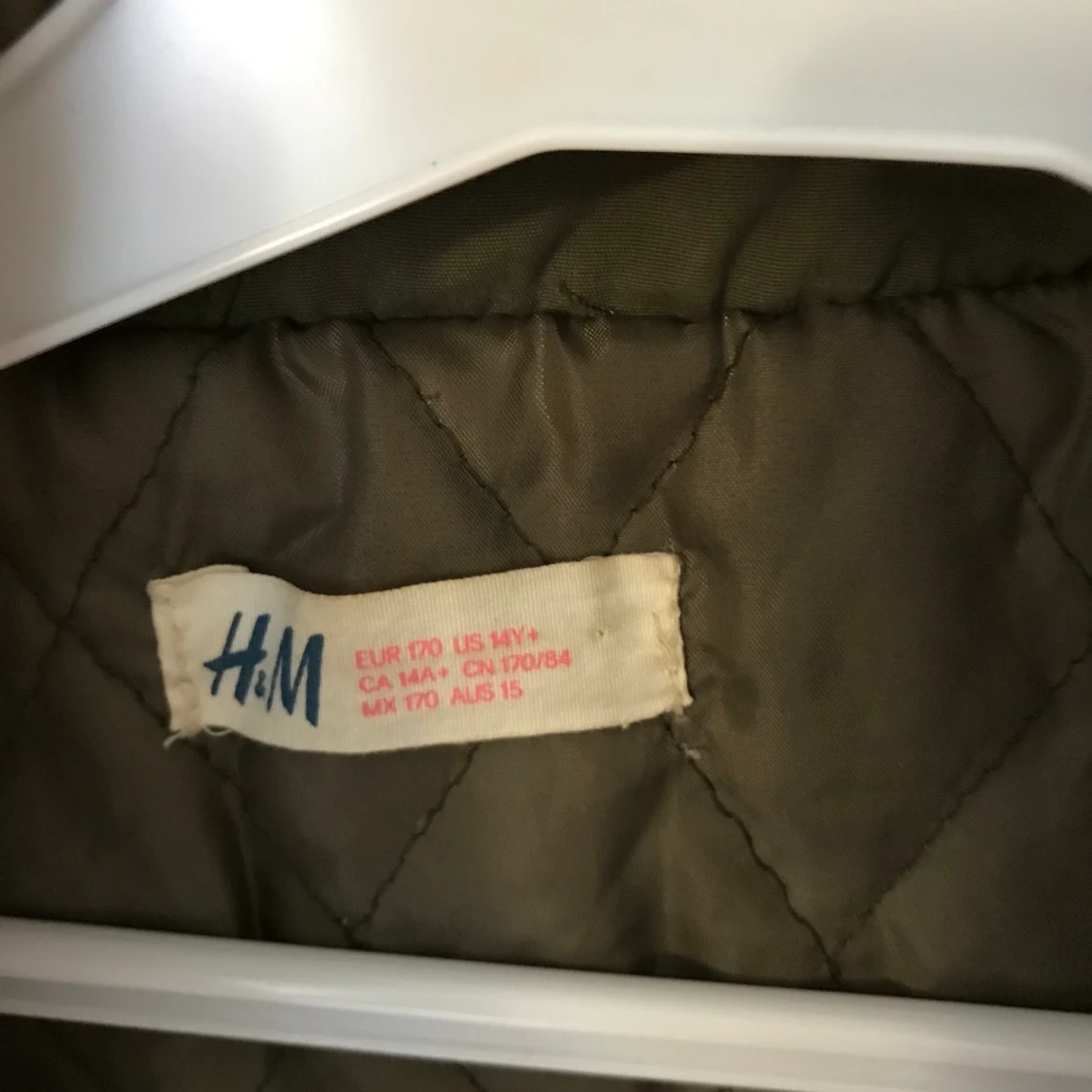 H&M höst/sommar jacka grön  - 91