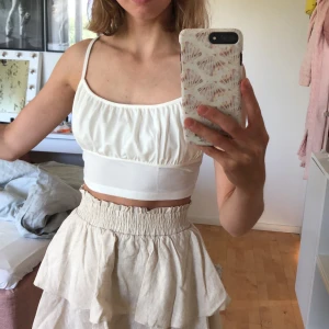 vitt superfint linne - mitt förra konto försvann så därav lägger jag ut denna igen. vitt linne köpt på hm som är helt oanvänt med lapp kvar, råkade beställa hem 2 så därför säljer jag den💕💕 köparen står för frakt! buda i kommentarerna🥰🥰 bud ligger på 140kr+ 22kr frakt