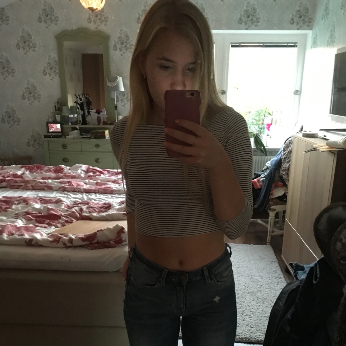 Randig topp från Pull&Bear