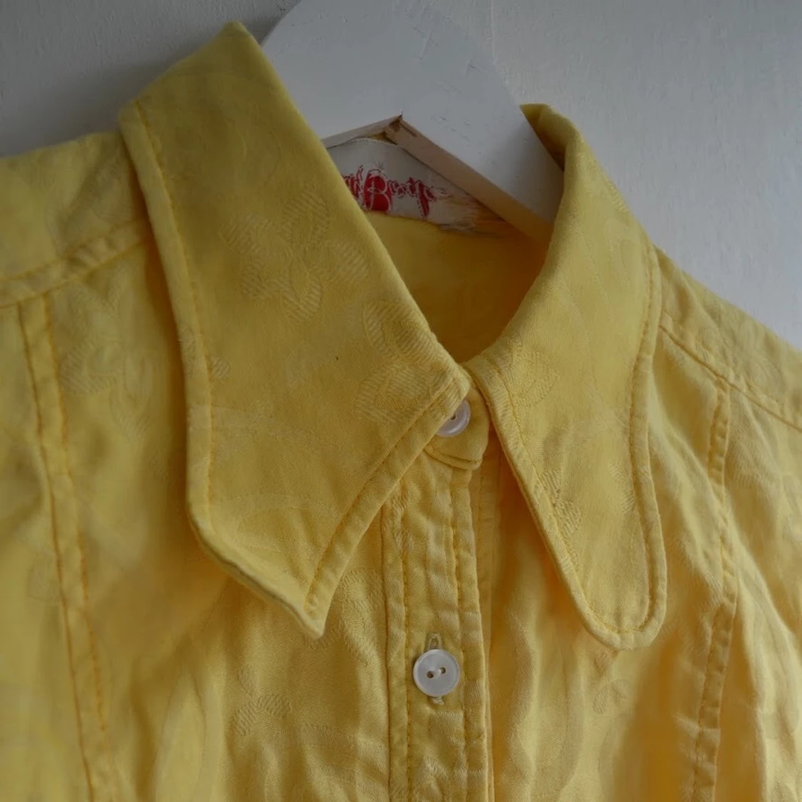 Gul söt klänning  - 90