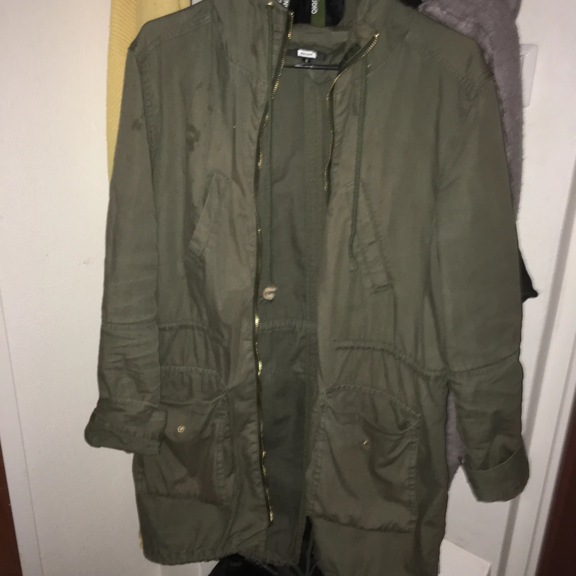 Grön jacka från bikbok skinnjacka st 36