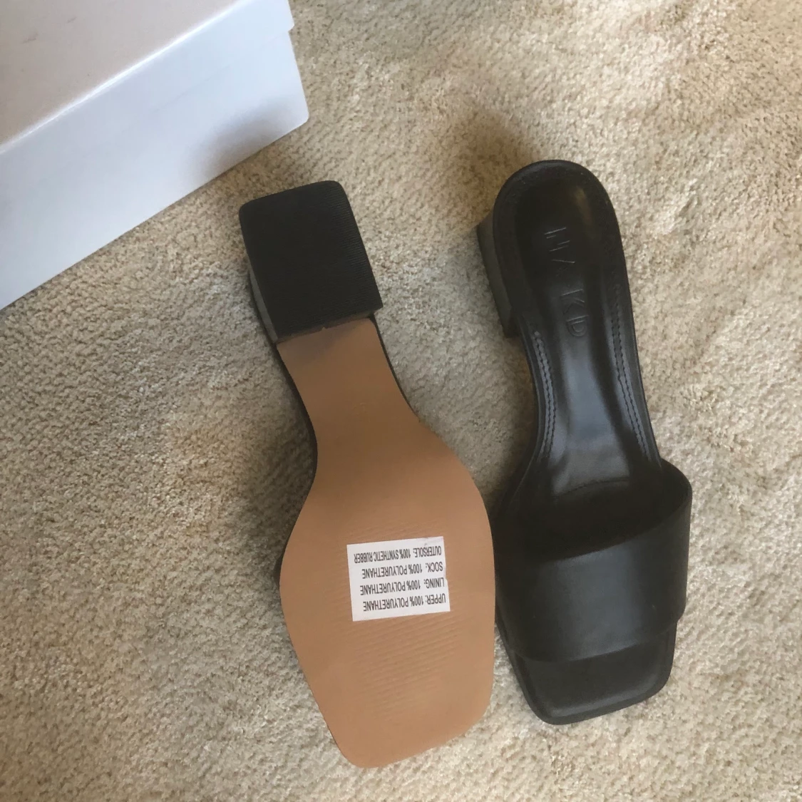 Slip in med klack - 90