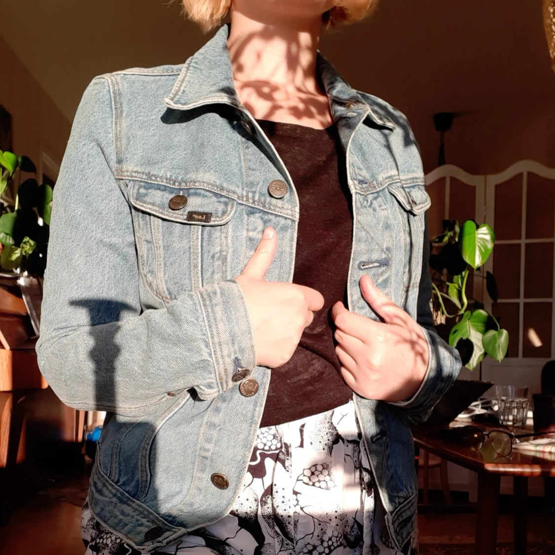 Lee Jeansjacka Strl S