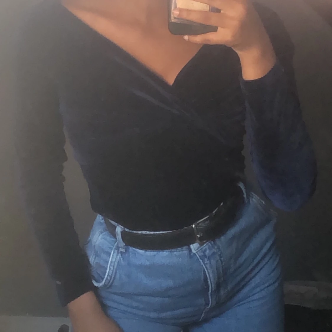 Festlig sammts tröja - 91