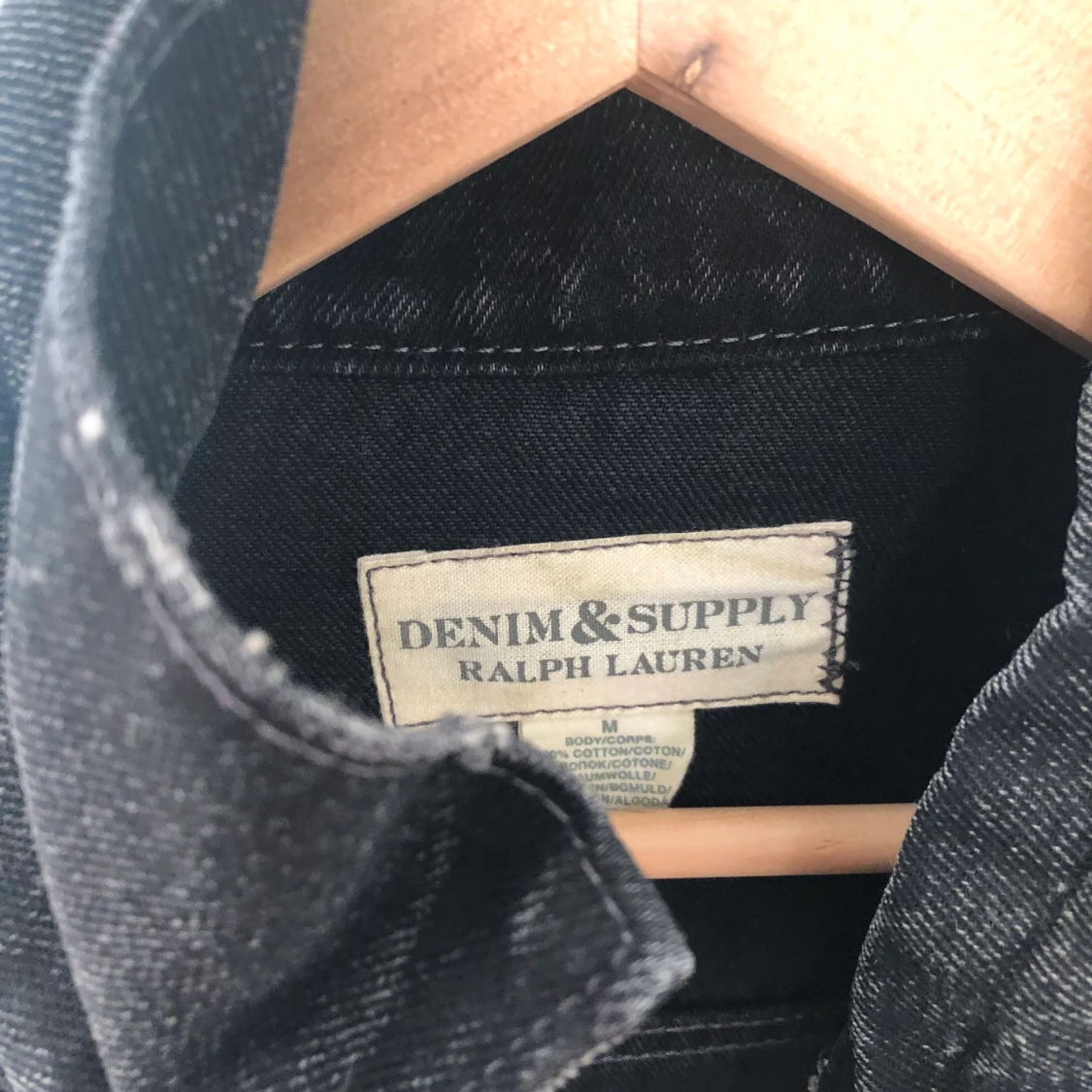 Vintage jeansjacka Ralph Lauren, sjärnor - 91