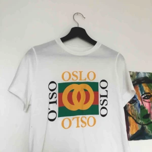  - Oslo t-shirt stl S-M i fint skick. 50kr+frakt ca 20kr! Samfraktar gärna! 