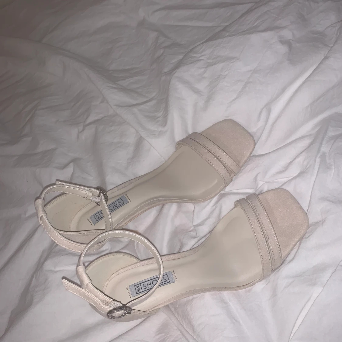 Beige/rosa skor från NLY shoes strl. 36