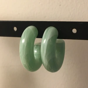 Ringar - Snygga gröna örhängen, säljer då de inte kommer till användning mer. Skriv privat för fler bilder!