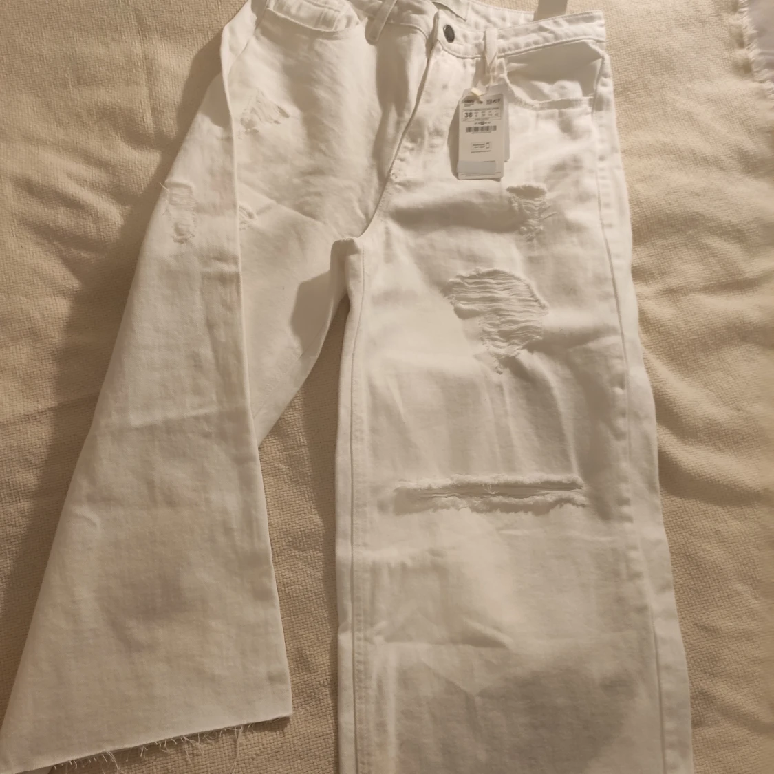 Culotte pants white 38 new