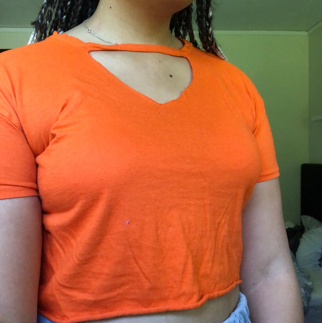 2 for 1 cropped shirt size M - 90