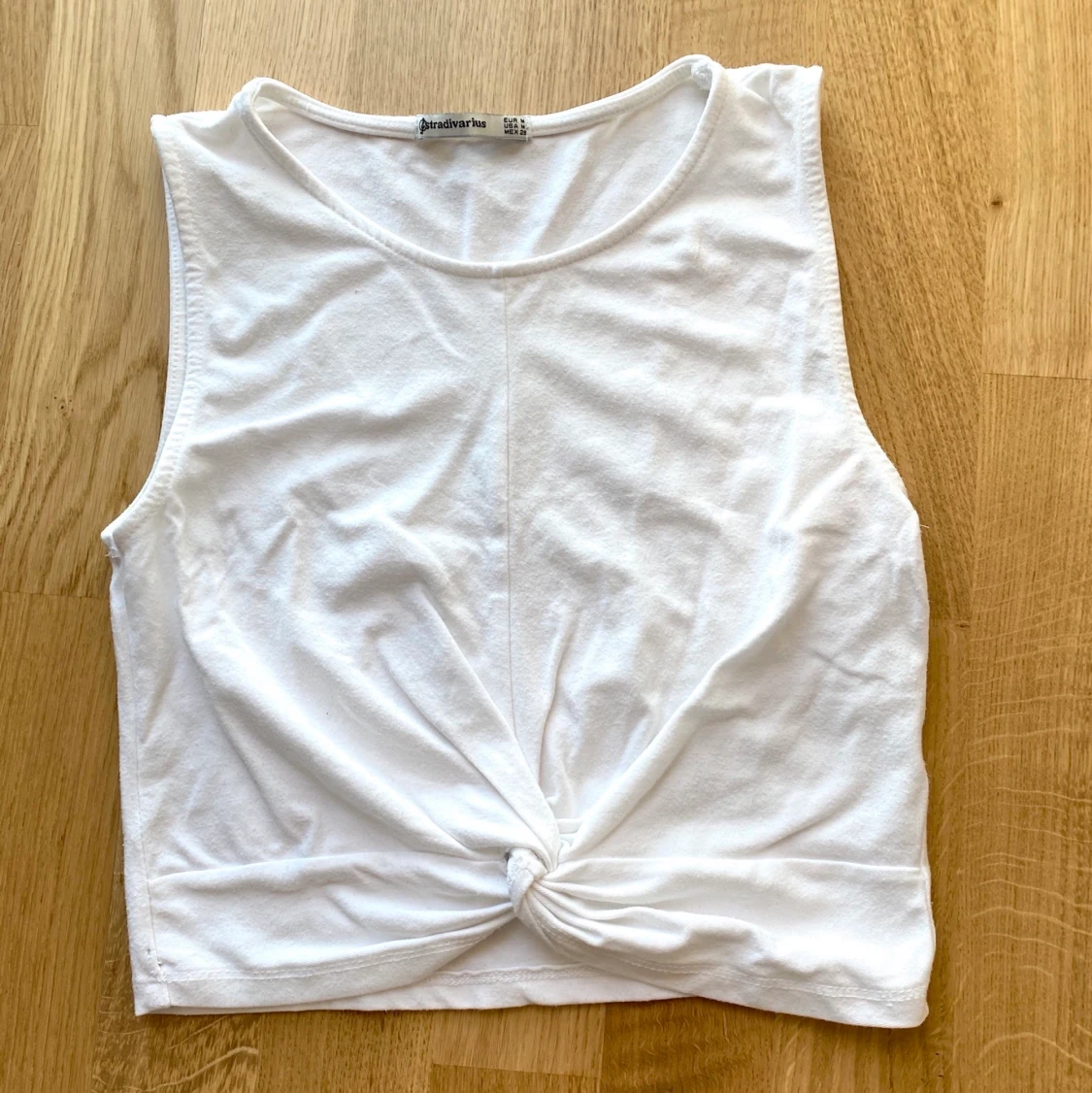 Vit Spets Croptop - 90