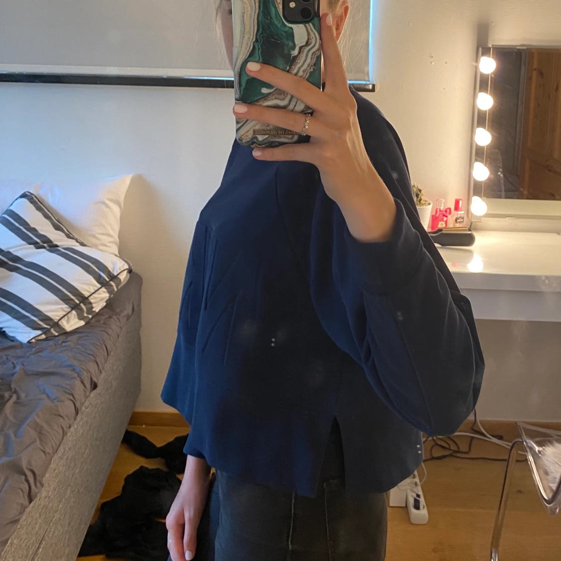 Nike croppad sweatshirt  - 90