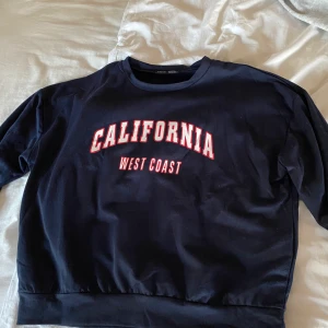 Blå sweatshirt från Shein - Andvänd 1 gång men jättebra skick fortfarande, tycker tyvärr intr det är min stil sp säljer denna fina tröja