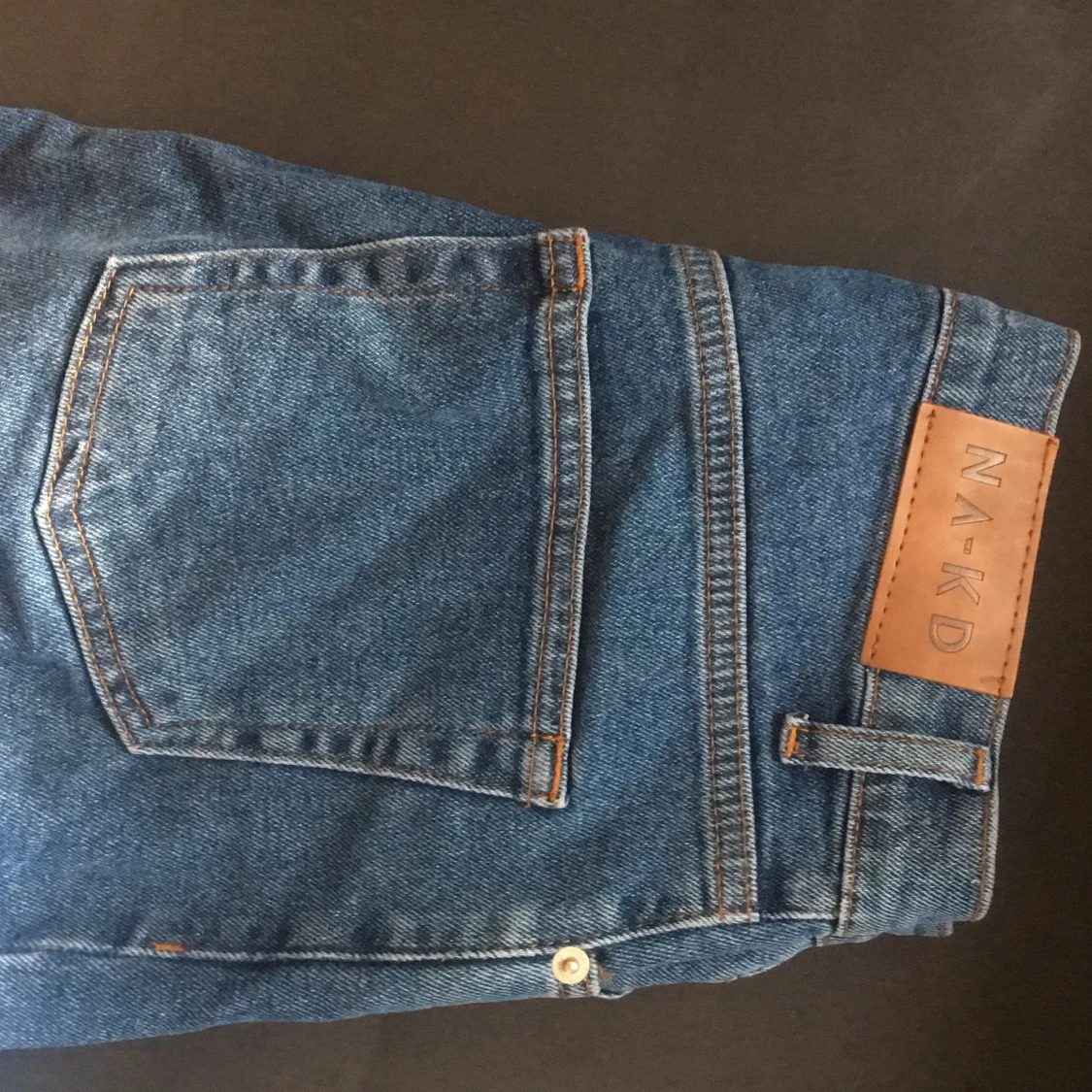 Jeans med hög midja - 91