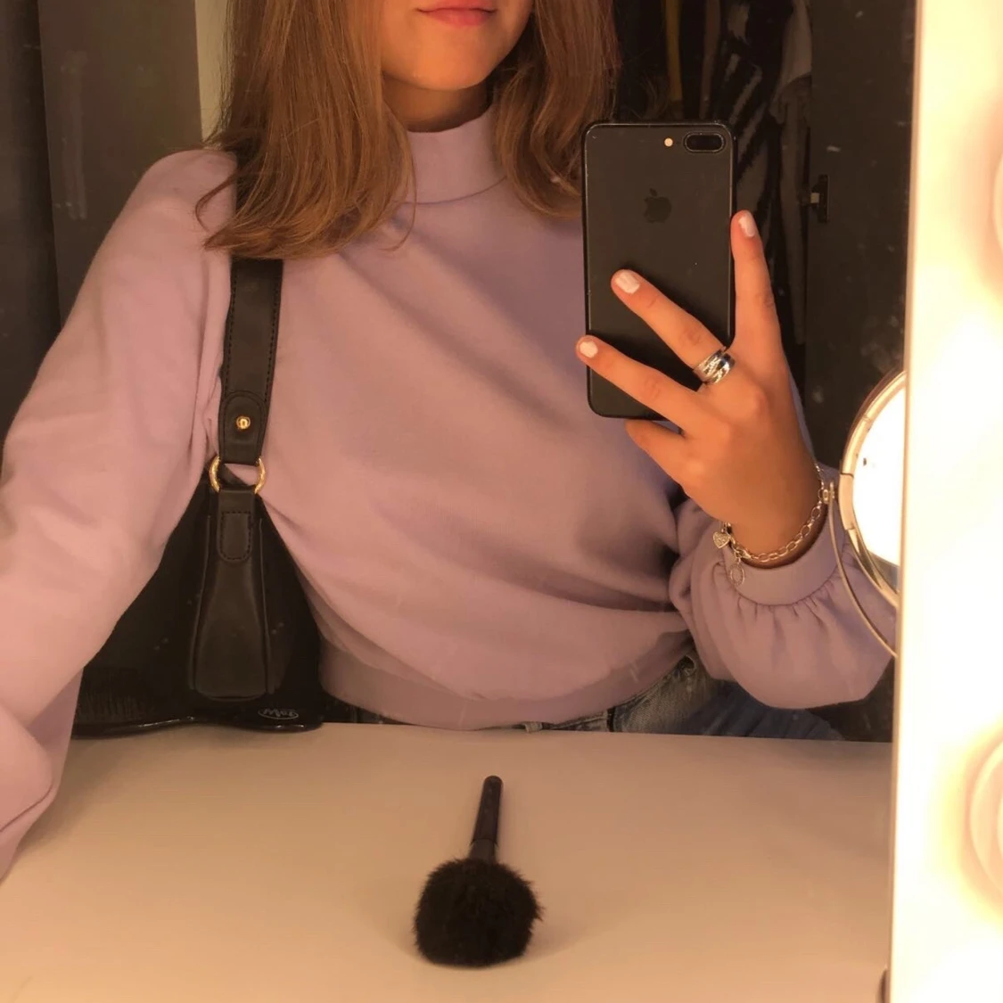 Lila tröja från Monki  - 91