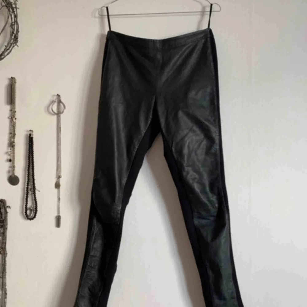 Leather trousers never used. Jeans & Byxor.