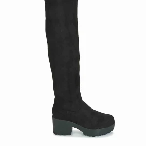  - SÖKER!!!! Söker knähöga skor med hög klacka precis som i bilden. Bred platåklack!  Storlek 38 