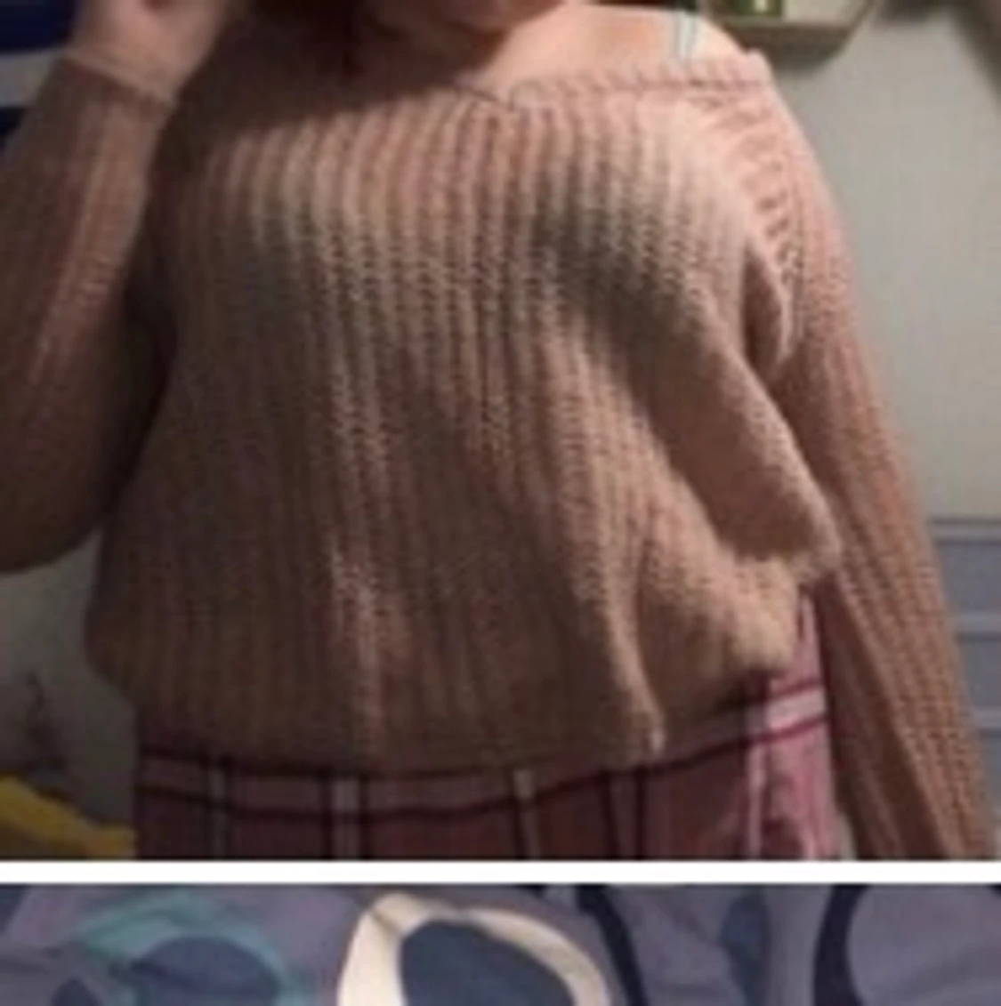 Stickad tröja