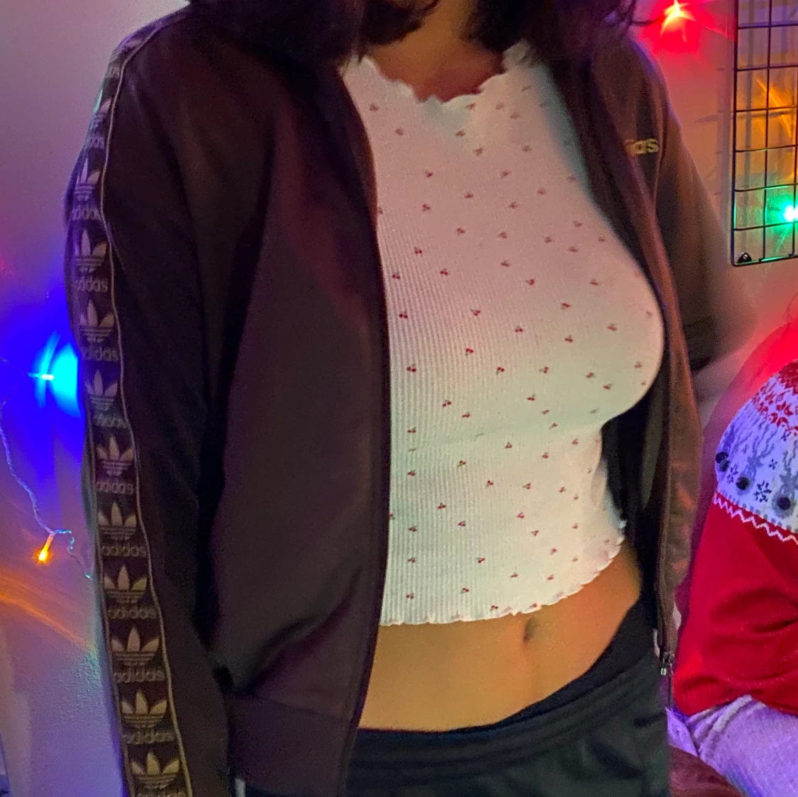 Brun adidas kofta - 90