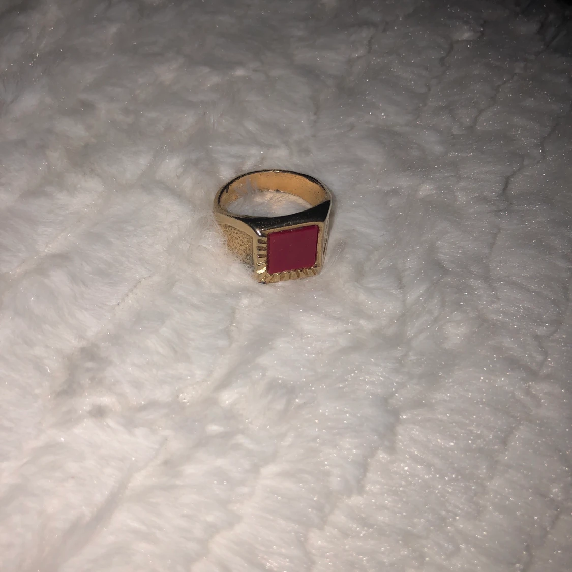 Vintage klackring herr