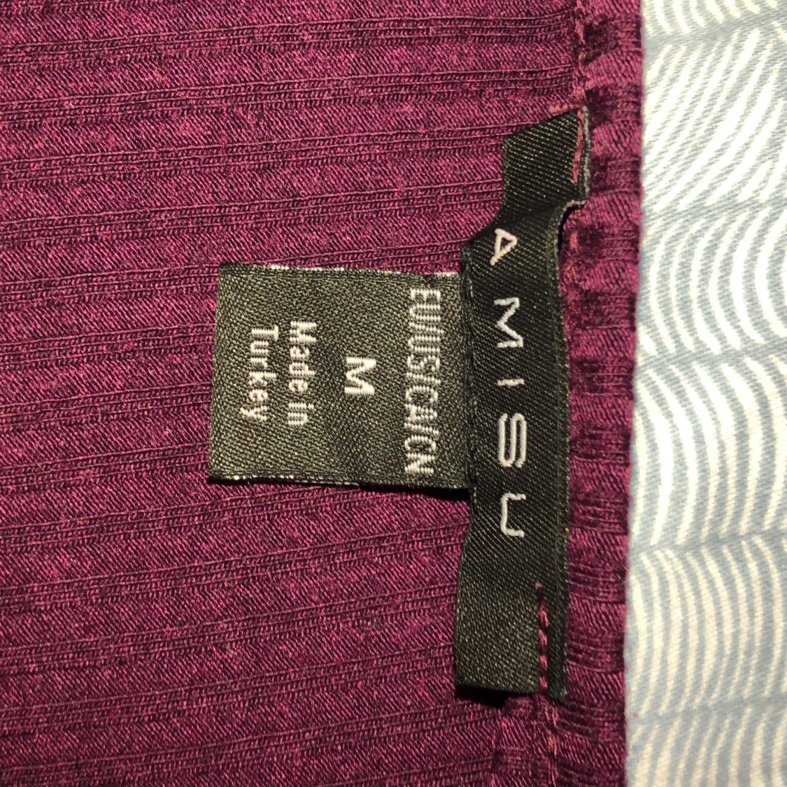 Långärmad spetsig topp - 91