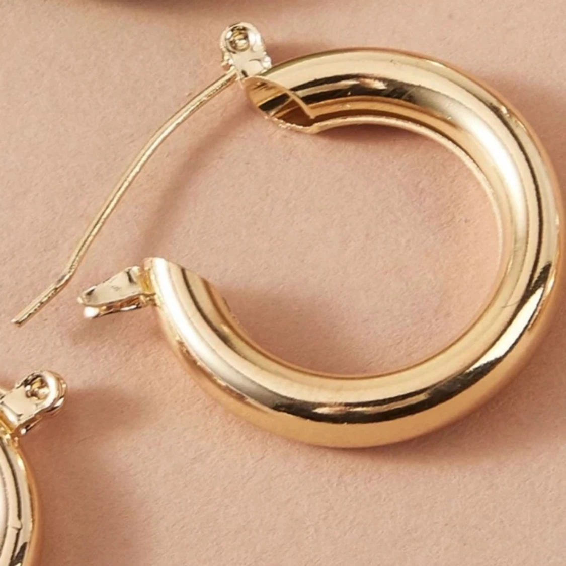 3 pack guldiga örhängen - 91