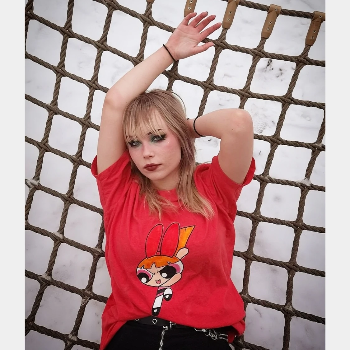 BlossomPowerpuff tshirt strl L