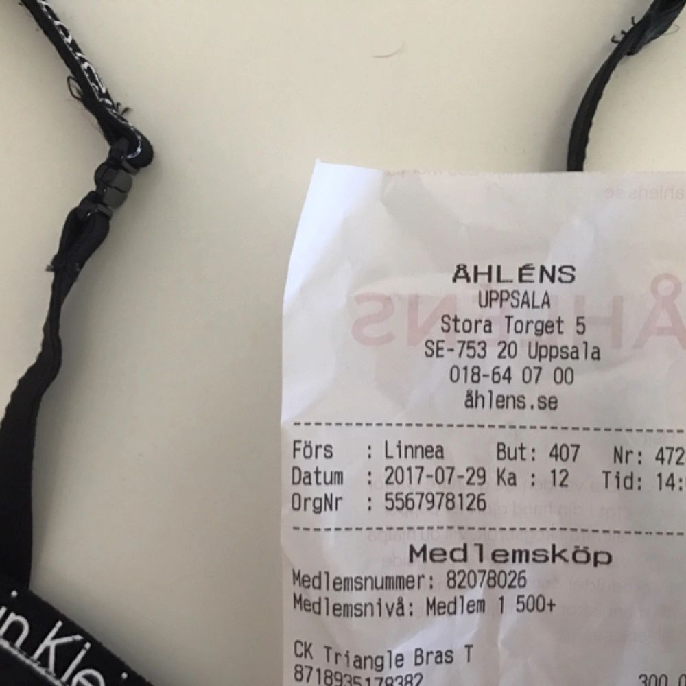 Super cute bra from Åhlens. Comfortable wear. I just purchased it two weeks ago and it is too small for me. Worn once and washed once.. Övrigt.