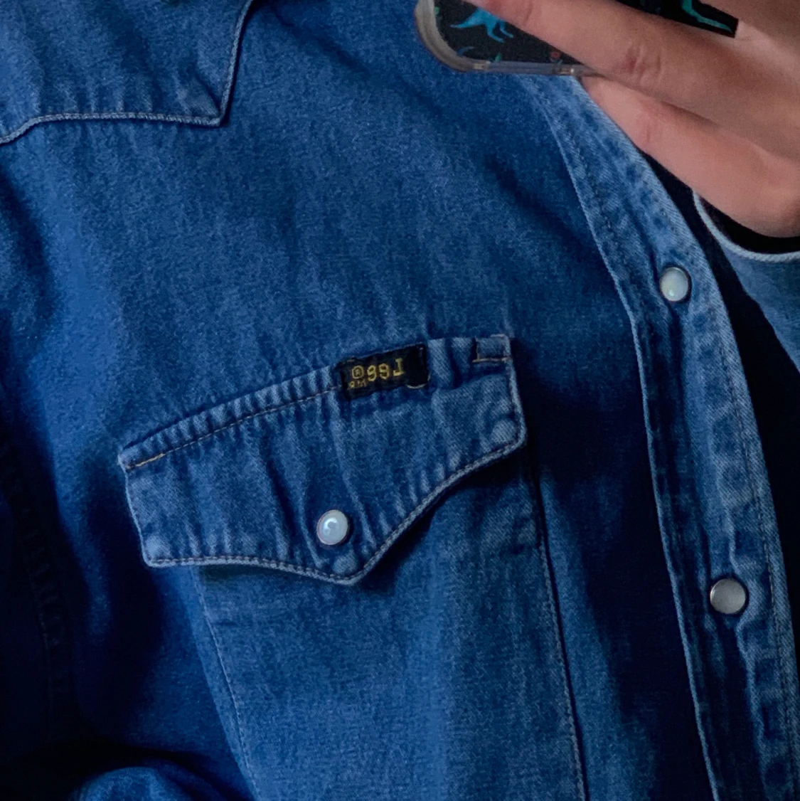 Jeans skjorta 💙 - 90