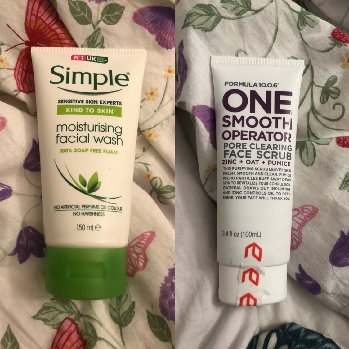 oanvänt hudvårdspaket  - 90