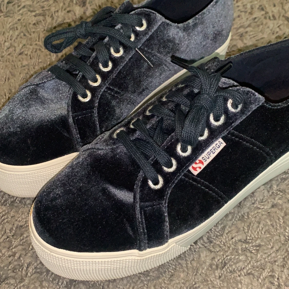 Superga 2790 VELVETPCHENILLEW GREY - 90