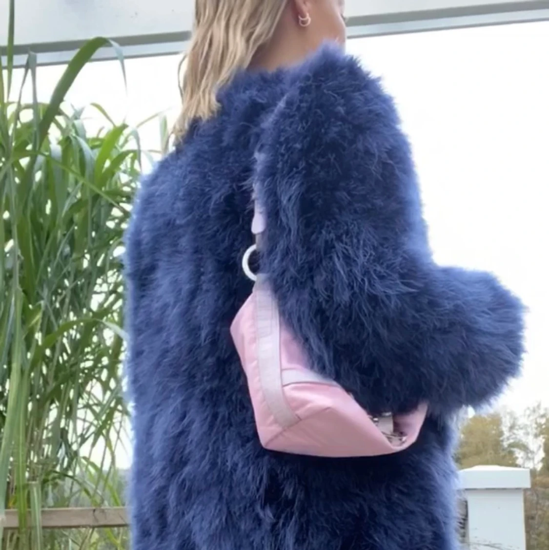 Feather Jacket Mimi & Bow - 90